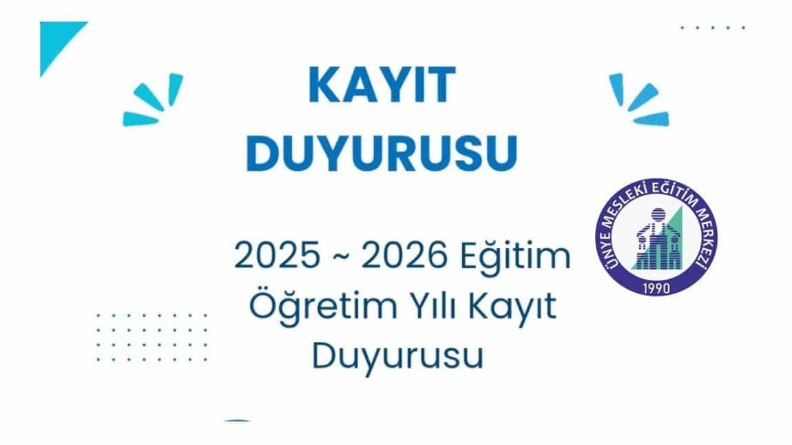 KAYIT DUYURUSU
